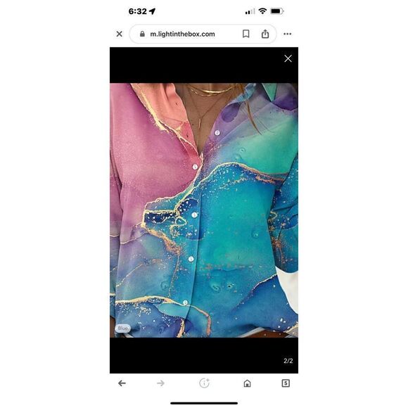 EUC Light in the box womens shirts blouse - Picture 3 of 6